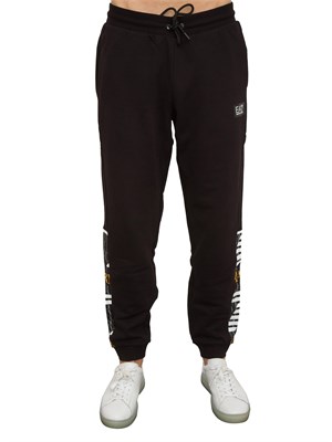 PANTALONE TUTA EA7 EMPORIO ARMANI NERO in UOMO