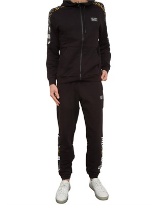 PANTALONE TUTA EA7 EMPORIO ARMANI NERO in UOMO