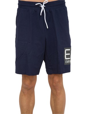 PANTALONE BERMUDA EA7 EMPORIO ARMANI BLU in UOMO