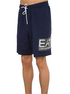 PANTALONE BERMUDA EA7 EMPORIO ARMANI BLU in UOMO