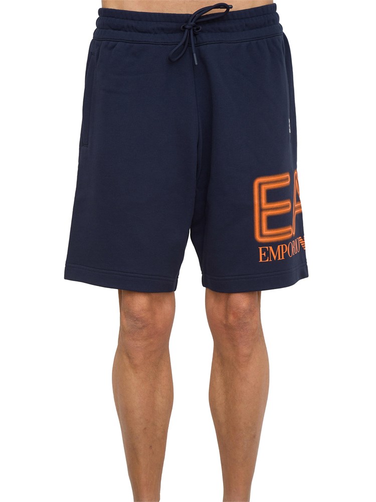 PANTALONE BERMUDA EA7 EMPORIO ARMANI BLU