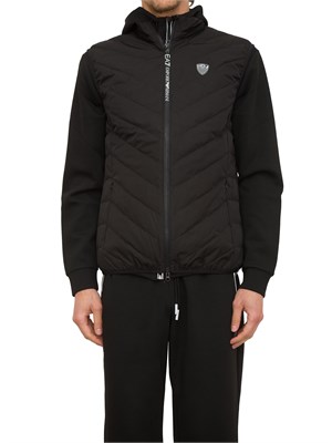 GILET EA7 EMPORIO ARMANI NERO in UOMO