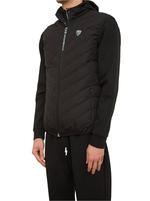 GILET EA7 EMPORIO ARMANI NERO in UOMO