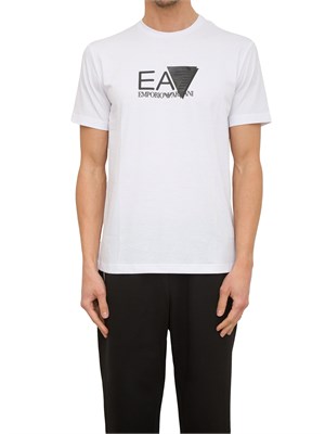 T-SHIRT EA7 EMPORIO ARMANI BIANCO in UOMO