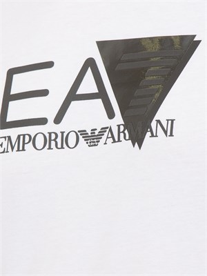 T-SHIRT EA7 EMPORIO ARMANI BIANCO in UOMO