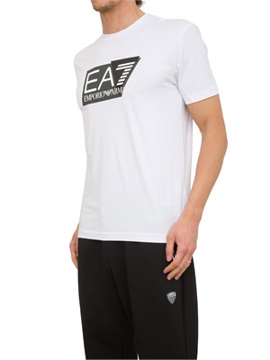 T-SHIRT EA7 EMPORIO ARMANI BIANCO in UOMO