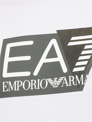 T-SHIRT EA7 EMPORIO ARMANI BIANCO in UOMO
