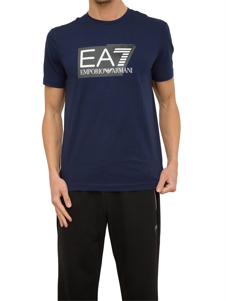 T-SHIRT EA7 EMPORIO ARMANI BLU