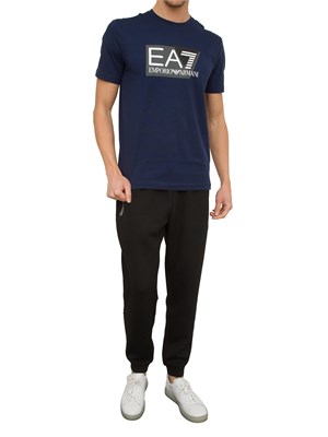 T-SHIRT EA7 EMPORIO ARMANI BLU in UOMO