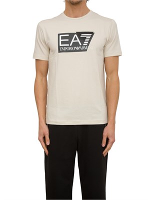 T-SHIRT EA7 EMPORIO ARMANI BEIGE in UOMO