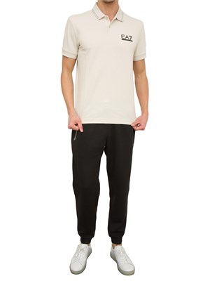 POLO EA7 EMPORIO ARMANI BEIGE in UOMO