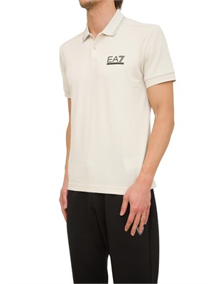 POLO EA7 EMPORIO ARMANI BEIGE in UOMO