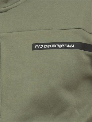 TUTA SPORTIVA EA7 EMPORIO ARMANI VERDE in UOMO