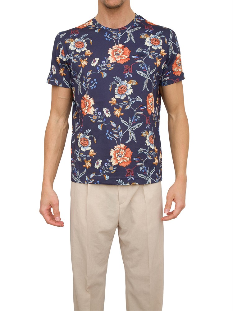 T-SHIRT ETRO BLU