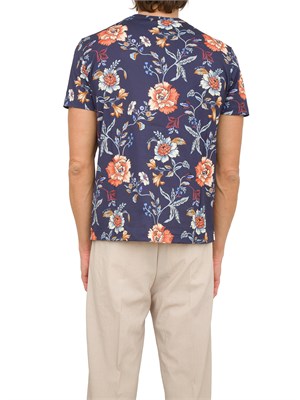 T-SHIRT ETRO BLU in UOMO