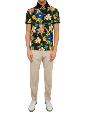 POLO ETRO NERO in UOMO