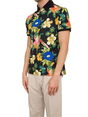 POLO ETRO NERO in UOMO