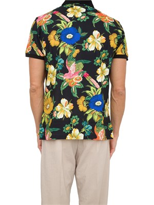POLO ETRO NERO in UOMO