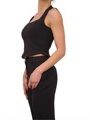 TOP NENETTE NERO in DONNA