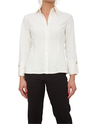 CAMICIA MANICA LUNGA NENETTE AVORIO in DONNA