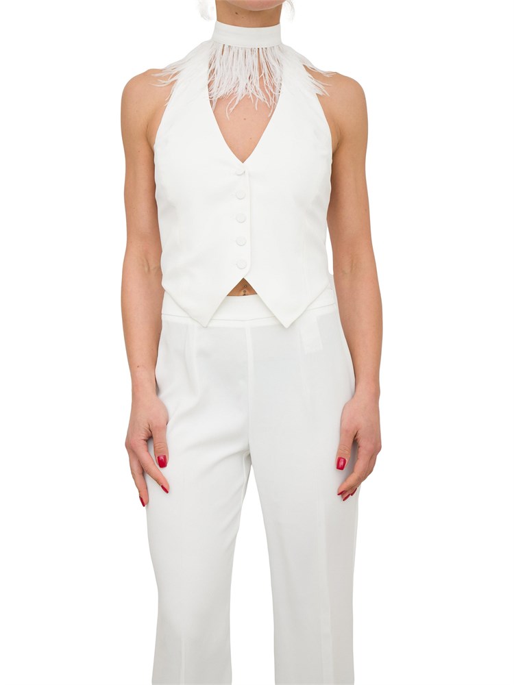 GILET NENETTE BIANCO
