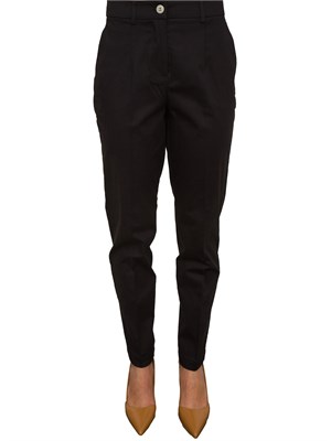PANTALONE CASUAL NENETTE NERO in DONNA