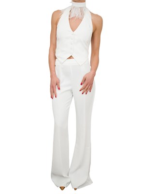 PANTALONE CASUAL NENETTE BIANCO in DONNA
