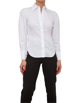 CAMICIA MANICA LUNGA NENETTE BIANCO in DONNA