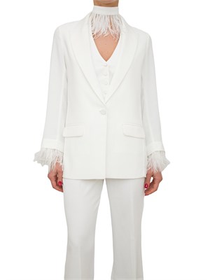 GIACCA MONOPETTO NENETTE BIANCO in DONNA