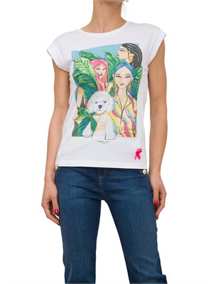 T-SHIRT NENETTE BIANCO in DONNA