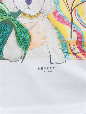 T-SHIRT NENETTE BIANCO in DONNA