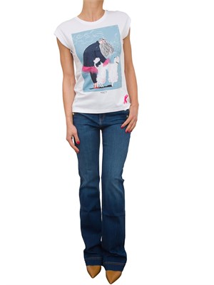 T-SHIRT NENETTE BIANCO in DONNA