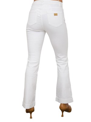 PANTALONE CASUAL NENETTE BIANCO in DONNA