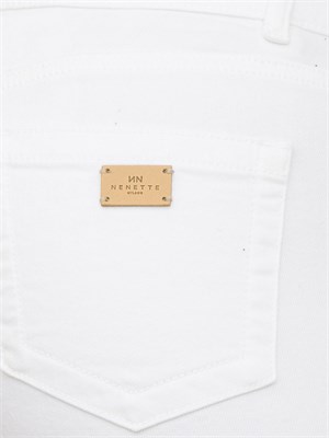 PANTALONE CASUAL NENETTE BIANCO in DONNA