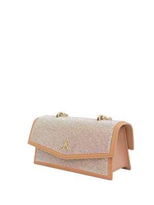 BORSA A SPALLA PATRIZIA PEPE ROSA in DONNA