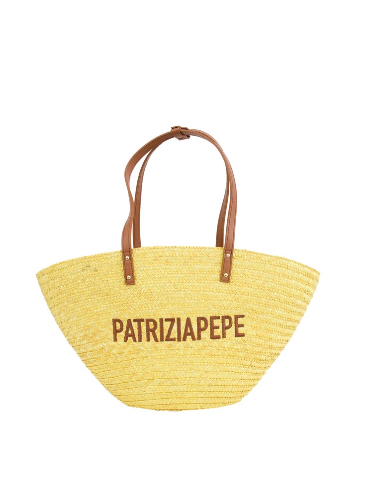 BORSA A SPALLA PATRIZIA PEPE GIALLO
