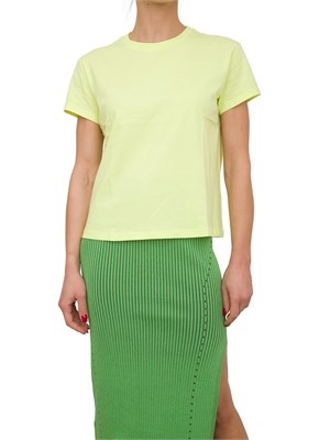 T-SHIRT PATRIZIA PEPE GIALLO in DONNA