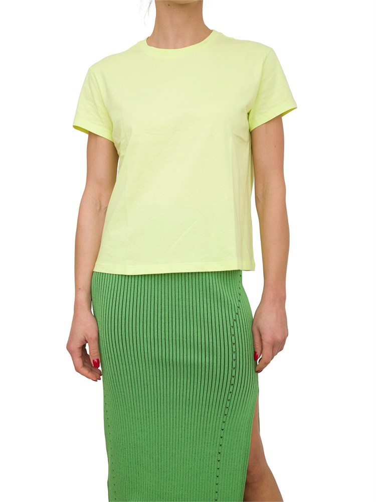 T-SHIRT PATRIZIA PEPE GIALLO