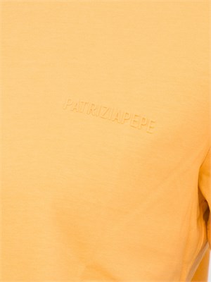 T-SHIRT PATRIZIA PEPE ARANCIONE in DONNA