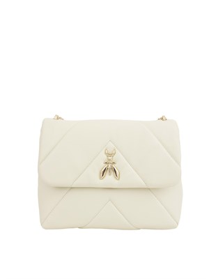 BORSA A SPALLA PATRIZIA PEPE BIANCO in DONNA
