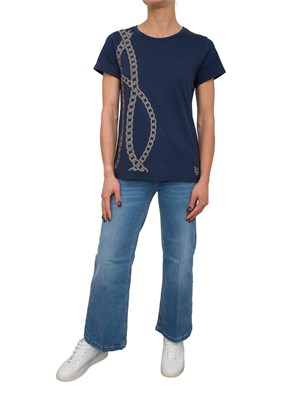 T-SHIRT LIU JO BLU in DONNA