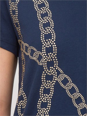 T-SHIRT LIU JO BLU in DONNA