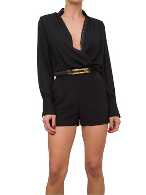 BLUSA ELISABETTA FRANCHI NERO in DONNA
