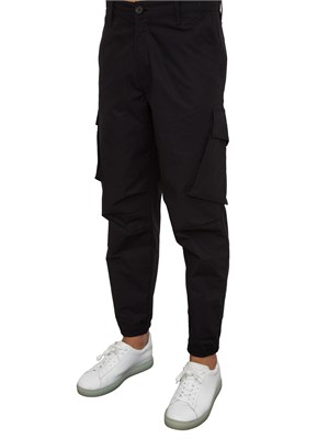 PANTALONE CASUAL ARMANI EXCHANGE NERO in UOMO