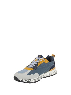 SNEAKERS AERONAUTICA MILITARE BLU DENIM in UOMO