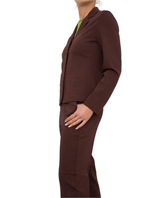 GIACCA MONOPETTO MAX MARA MARRONE in DONNA
