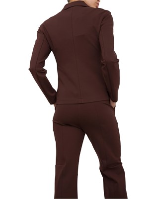 GIACCA MONOPETTO MAX MARA MARRONE in DONNA