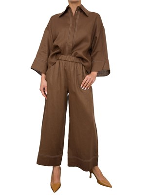 CAMICIA MANICA LUNGA MAX MARA MARRONE in DONNA