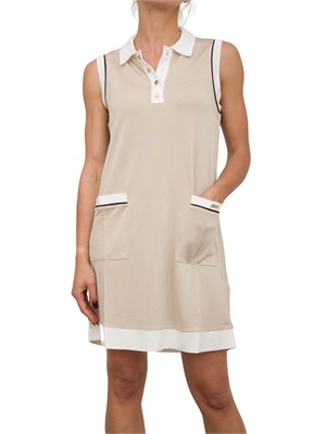 VESTITO LIU JO BEIGE in DONNA