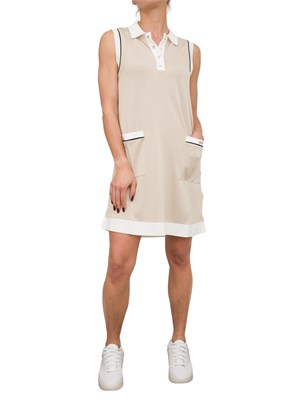 VESTITO LIU JO BEIGE in DONNA
